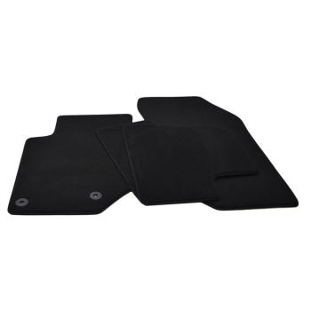 Opel Corsa F (2019–>) – Czarne dywaniki samochodowe welurowe Gold PLUS – Standard