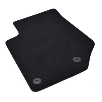 Opel Corsa F (2019–>) – Czarne dywaniki samochodowe welurowe Gold PLUS – Standard