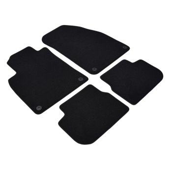 Saab 9-3 Cabrio 2003-2011r. Samochodowe dywaniki welurowe Gold (czarne)