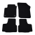 Škoda Citigo (2012–>) – Czarne dywaniki samochodowe welurowe Gold PLUS – Standard