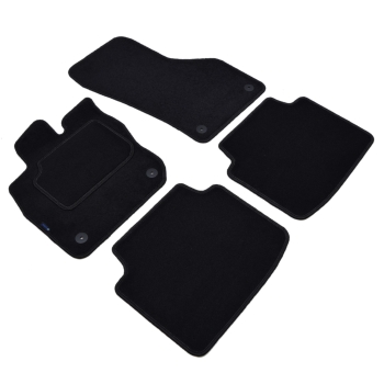 Skoda Superb IV Kombi (2023–>) automat – Czarne dywaniki samochodowe welurowe Economy – Standard