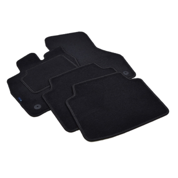 Skoda Superb IV Kombi (2023–>) automat – Dywaniki samochodowe welurowe Silver – Na Zamówienie kolory do wyboru