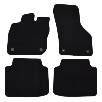 Skoda Superb IV Kombi (2023–>) automat – Dywaniki samochodowe welurowe RZ– Na Zamówienie kolory do wyboru