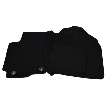 Toyota RAV4 (2013–2018) – Czarne dywaniki samochodowe welurowe Gold PLUS – Standard