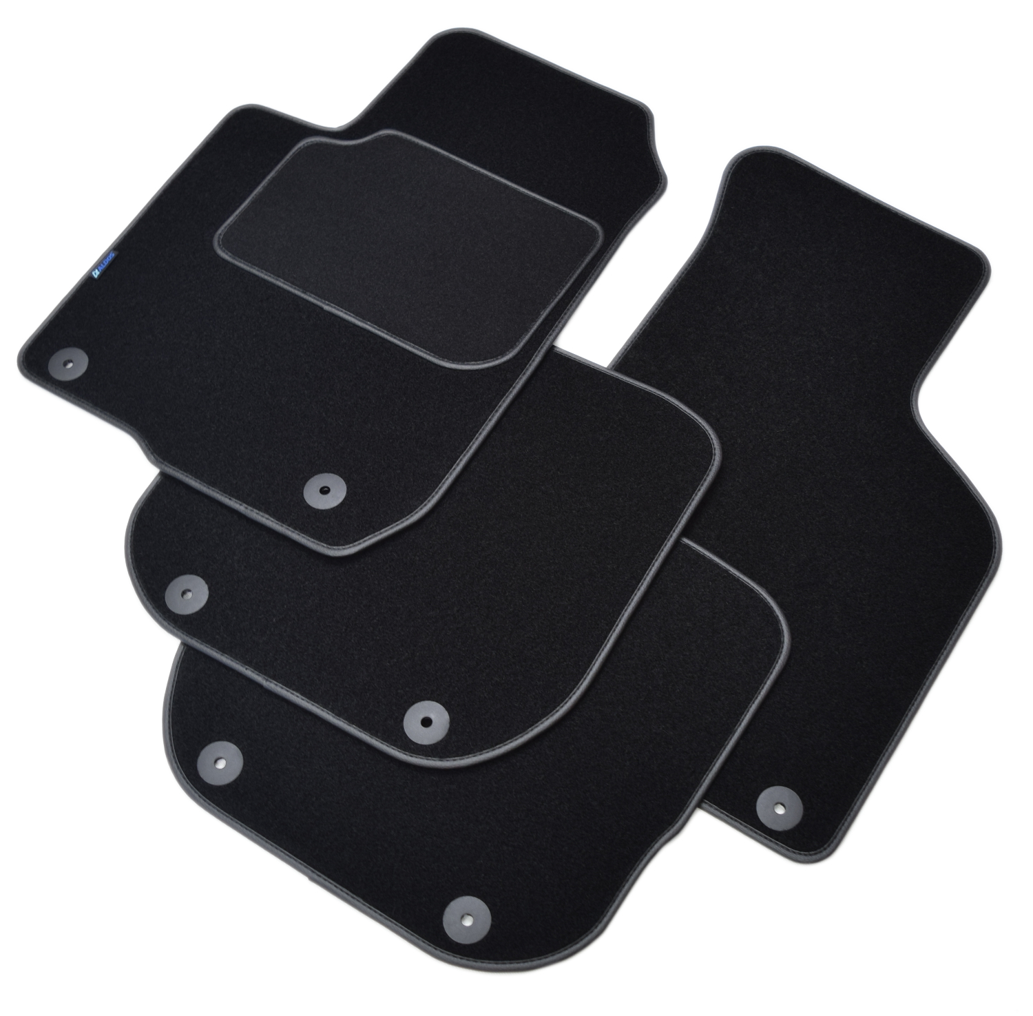 Dywaniki welurowe Audi A3 8L 1996-2003 SILVER