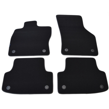 Audi A3 8V Sportback / Sedan 4-drzwi 2013-2020r. Dywaniki welurowe - LUX - kolory do wyboru.