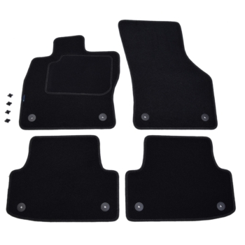Dywaniki samochodowe Silver Audi A3 8V Sedan/Kombi 2013-2020r. (czarne - SP066)