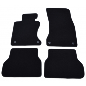 BMW Seria 5 E60/E61 Allroad 2007-2010r. Dywaniki welurowe - LUX - kolory do wyboru.