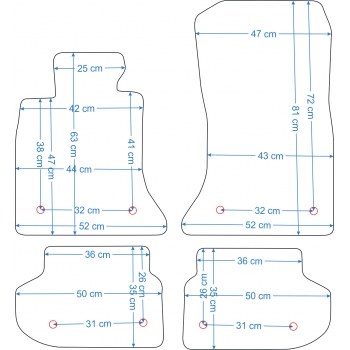 BMW Seria 5 F10/F11 2013-2017r. - Jakość Diamond RZEPY