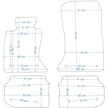 BMW Seria 5 F10/F11 xDrive 2010-2013r. - Jakość Diamond RZEPY