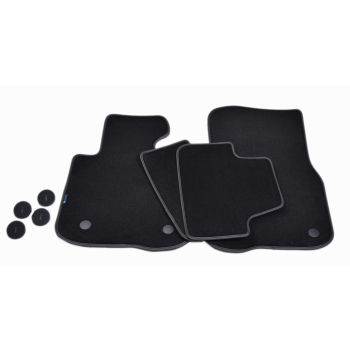 BMW Seria 4 F33 Cabrio RWD 2014-2021r. Dywaniki welurowe - LUX - kolory do wyboru.