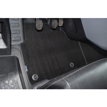 Citroen Jumpy od 16r. / Peugeot Expert od 16r. / Toyota ProAce od 16r. / Opel Vivaro od 19r. Dywaniki Welurowe RZ