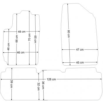 Citroen Xsara Picasso 1999-2010r. Dywaniki welurowe - PLATINUM - kolory do wyboru.