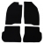 Ford Fiesta 2001-2005r. / Ford Fusion 2002-2005r. Dywaniki welurowe - LUX - kolory do wyboru.