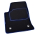 Ford Focus MK1 FL 2001-2004r. Dywaniki welurowe - SILVER - kolory do wyboru.