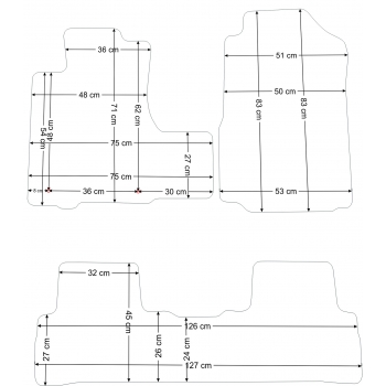 Dywaniki welurowe Honda CR-V 2007-2012r. - Jakość Diamond