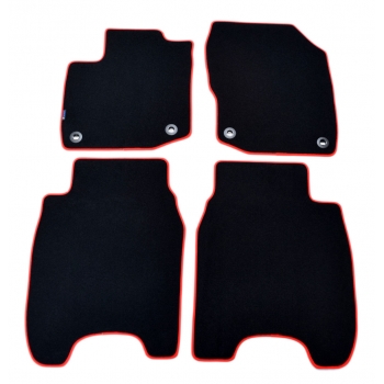 Dywaniki welurowe Honda Civic IX 5d. 2011-2015r. - Jakość Diamond