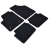 Hyundai i10 2008-2013r. Dywaniki welurowe - ECONOMY - kolory do wyboru.