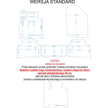 Dywaniki welurowe Kia Sportage od 2021r. - Jakość Diamond