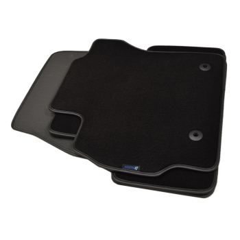 Mazda 5 5os 2010-2015r. Dywaniki welurowe Gold czarne
