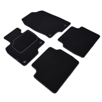 Mazda CX-5 (2017-2025) Dywaniki welurowe - SILVER - kolory do wyboru.