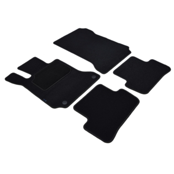 Dywaniki samochodowe Silver Mercedes W204 2007-2014r. (czarne - SP065)