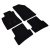 Renault Clio III 2005-2013r. Dywaniki welurowe - ECONOMY - kolory do wyboru.