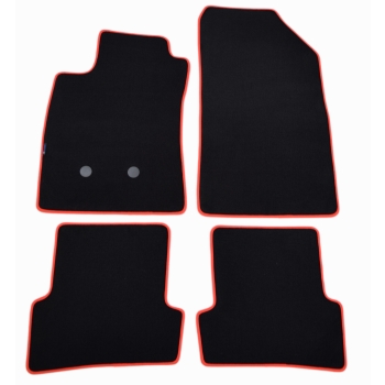 Renault Clio III 2005-2013r. Dywaniki welurowe - LUX - kolory do wyboru.