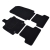 Dywaniki samochodowe Silver Clio IV 2012-2019r. (czarne - SP068)