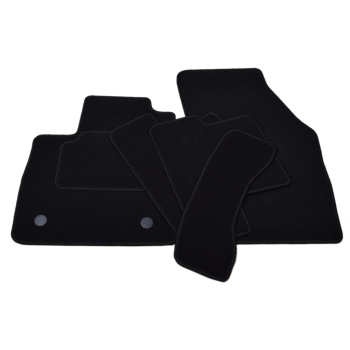 Dywaniki welurowe do Renault Megane IV HB 2016r.- Economy (czarne SE076) - Standard