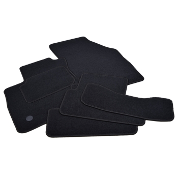 Dywaniki welurowe do Renault Megane IV HB 2016r.- Economy (czarne SE076) - Standard