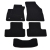 Dywaniki welurowe do Renault Megane IV HB 2016r.- Economy (czarne SE076) - Standard