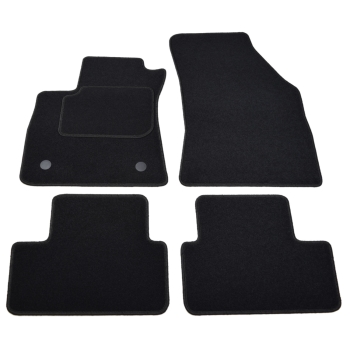 Dywaniki welurowe do Renault Megane IV Kombi od 2016r.-  Economy (czarne SE074) - Standard