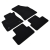 Dywaniki welurowe do Renault Megane IV Kombi od 2016r.-  Economy (czarne SE074) - Standard