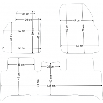 Dywaniki welurowe Renault Scenic II 2003-2009r. - Jakość Diamond