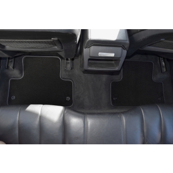 Range Rover Evoque 2011-2018r. Dywaniki welurowe - LUX - kolory do wyboru.