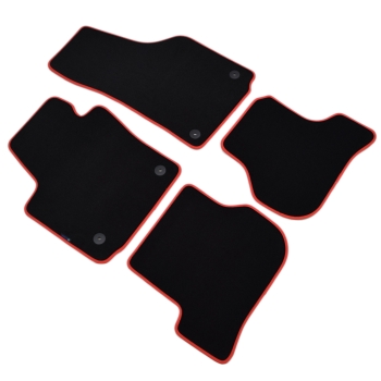 Seat Leon 2005-2012r. Dywaniki welurowe - LUX - kolory do wyboru.
