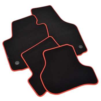 Seat Leon 2005-2012r. Dywaniki welurowe - LUX - kolory do wyboru.