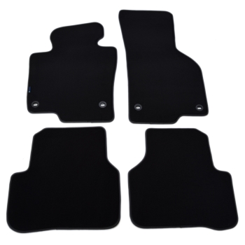 Czarne dywaniki welurowe ALDOS Gold PLUS – Volkswagen Passat B6/B7 (2005–2014)