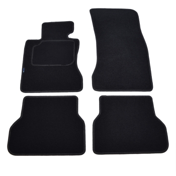 BMW Seria 5 E60/E61 2003-2009r.  Dywaniki welurowe SILVER - WYPRZEDAŻ