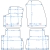 Ford C-Max FL 15-19r. / Ford Grand C-Max FL 15-19r.  Dywaniki welurowe SILVER - WYPRZEDAŻ