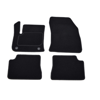 Citroen DS 3 Crossback E-Tense od 2019r./ Opel e-Corsa od 2020r. / Mokka-e od 2021r. / Peugeot e-208 od 2020r.  Dywaniki welurowe ECONOMY - WYPRZEDAŻ