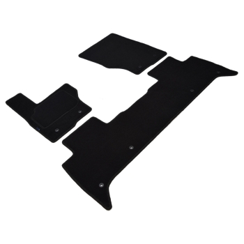 Land Rover Discovery V (2017–>) .  Dywaniki welurowe SILVER - WYPRZEDAŻ