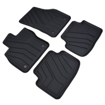 Dywaniki gumowe, korytkowe, Amal Plast. - VW Tiguan II 2016-2024r.