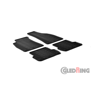 Audi A4 B6/B7 2001-2008r. Dywaniki gumowe GLEDRING.