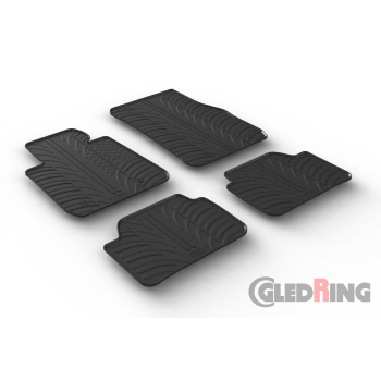BMW Seria 1 F20/F21 2011-08/2019r. Dywaniki gumowe GLEDRING.