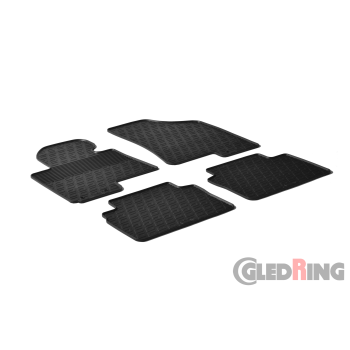 Gumowe dywaniki Gledring – Kia Sportage (2010–2015)