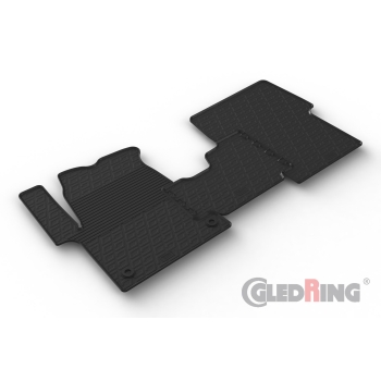 Gumowe dywaniki Gledring – Citroën SpaceTourer osobowy (I rząd) – NIE pasuje do Half Cargo i Cargo