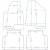 Dywaniki welurowe Economy do Hyundai ix35 i Kia Sportage 2010-2015r.