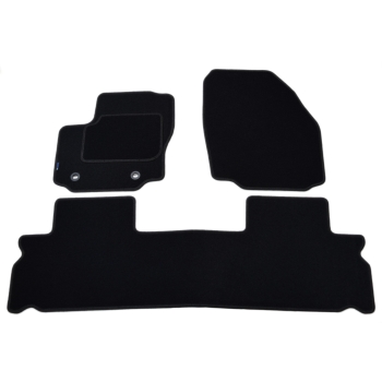 Dywaniki samochodowe Silver Ford Galaxy i S-Max 5os. 2006-2012r.  (czarne - SP049)